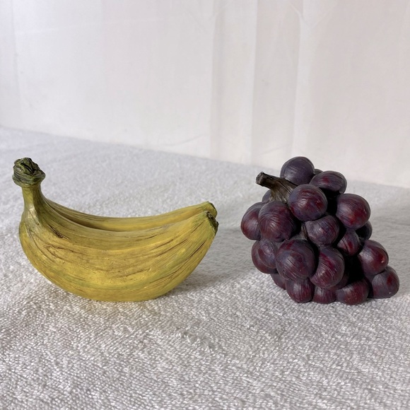 Vintage Grapes & Bananas Figurines - Picture 7 of 12